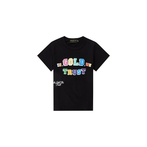 in gold we trust t shirt kids