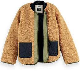 Overview second image: Scotch Shrunk Teddy jacket with quilted deta