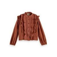 Overview image: Scotch R'belle Ruffled shirt