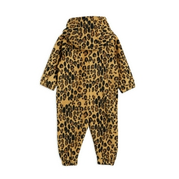 Overview second image: Mini Rodini Leopard fleece onesie