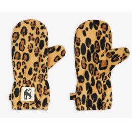 Overview image: Mini Rodini Fleece gloves leopard
