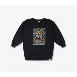 Overview image: Alix the Label  Kids Knitted tiger sweat dress