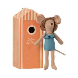 Overview image: Maileg Beach mice, Mum in cabin