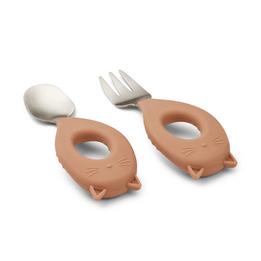 Overview image: Liewood Stanly baby cutlery set