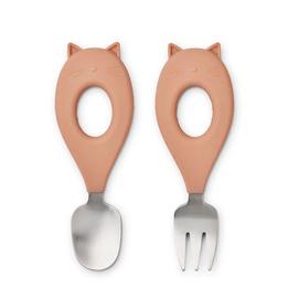 Overview second image: Liewood Stanly baby cutlery set