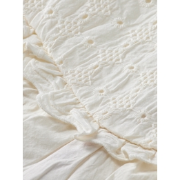 Overview second image: Scotch R'belle Short sleeve broderie top