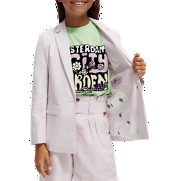 Overview second image: Scotch R'belle Blazer stripe pink