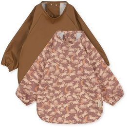 Overview image: Konges Sloyd 2 pack bib