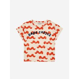 Overview image: Bobo Choses Waves all over t shirt