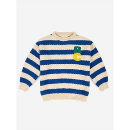 Overview image: Bobo Choses Blue stripes jumper