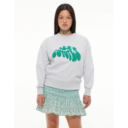 Overview image: Les Coyotes de Paris Retro towelling logo sweatshir