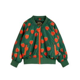 Overview image: Mini Rodini Strawberry woven jacket