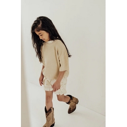 Overview second image: Baje studio Shortsleeve knitted top