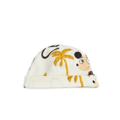 Overview image: Mini Rodini Ritzratz aop baby beanie