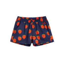 Overview image: Mini Rodini Strawberries aop woven shorts