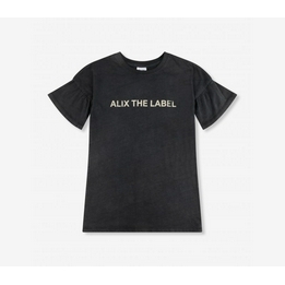 Overview image: Alix the Label  kids ruffle sleeve dress