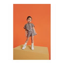 Overview second image: Alix the Label  Kids animal sweat short