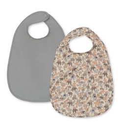 Overview image: Konges Sloyd 2 pack dinner bib