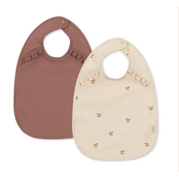 Overview image: Konges Sloyd 2 pack dinner bib