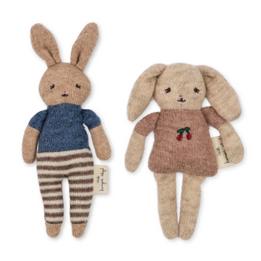 Overview image: Konges Sloyd 2 pack friends bunny
