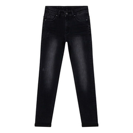 Overview image: Indian Blue Black jay tapered fit