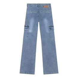 Overview second image: Indian Blue Cargo denim wide fit