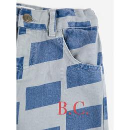 Overview second image: Bobo Choses Checker all over denim pants