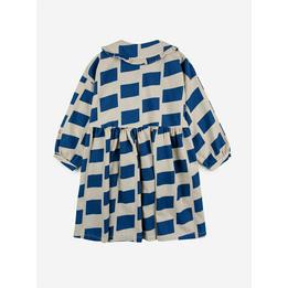 Overview second image: Bobo Choses Checker all over woven dress