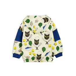 Overview image: Mini Rodini Chef cat hoody