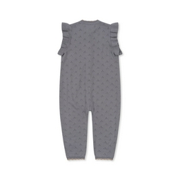 Overview second image: Konges Sloyd Valkan pointelle knit onesie