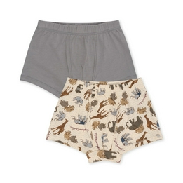 Overview image: Konges Sloyd Basic 2 pack boy boxers