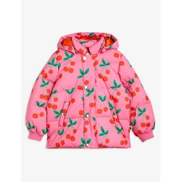 Overview image: Mini Rodini Cherries aop puffer jacket