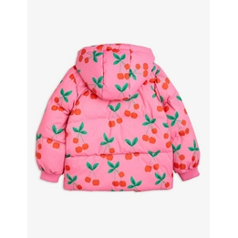 Overview second image: Mini Rodini Cherries aop puffer jacket