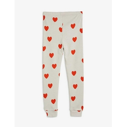 Overview second image: Mini Rodini Hearts aop leggings