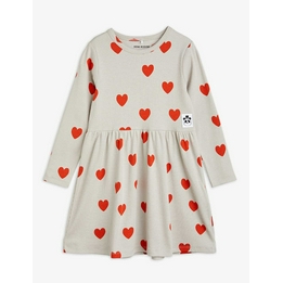 Overview image: Mini Rodini Hearts aop ls dress