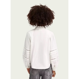 Overview second image: Scotch R'belle Long-sleeved broderie anglaise